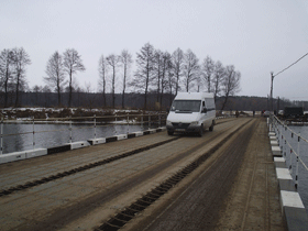 В Украине появился первый частный мост 