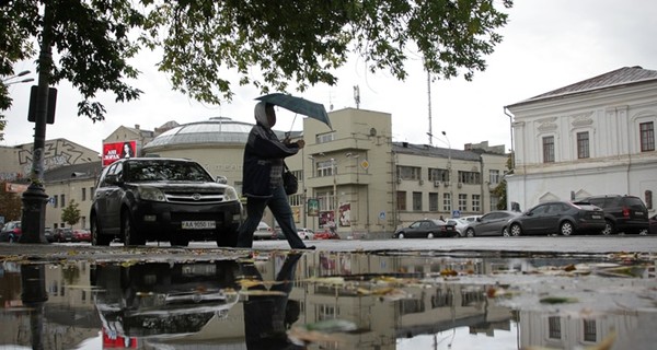 В Киеве за сутки выпала месячная норма осадков