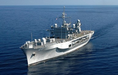 В Черное море вошел флагман шестого флота США 