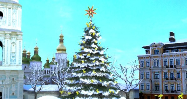 Стало известно, как будет выглядеть главная новогодняя елка страны