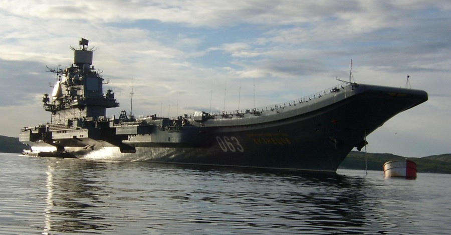 Россия отправила к берегам Сирии свой единственный тяжелый авианосец