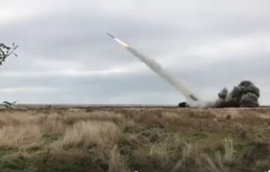Бирюков показал видео испытания новой украинской ракеты