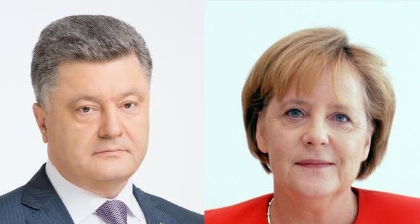 Порошенко и Меркель договорились о встрече глав МИД 