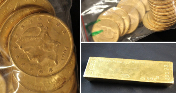 Француз нашел в унаследованном доме 100 килограммов золота