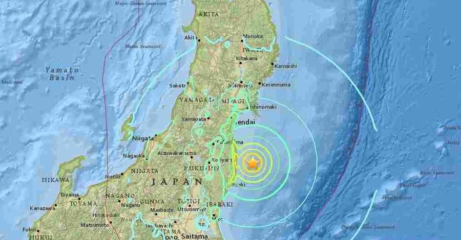 Япония перенесла еще одно мощное землетрясение