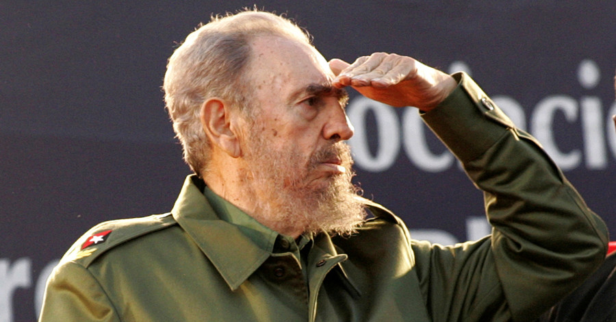 Первые лица Украины не заметили смерть Кастро