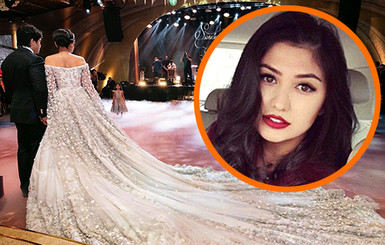 Таджикская принцесса оправдалась за свадебное платье стоимостью 625 тысяч долларов