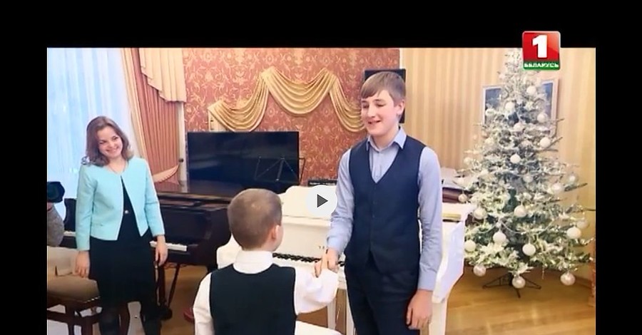 12-летний сын Лукашенко впервые дал интервью