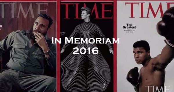 Time сняли трогательный ролик об звездных утратах в 2016 году