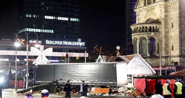 В Берлине задержали подозреваемого в нападении на Рождественскую ярмарку 