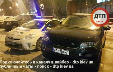В Киеве водитель внедорожника побил американца за видеосъемку