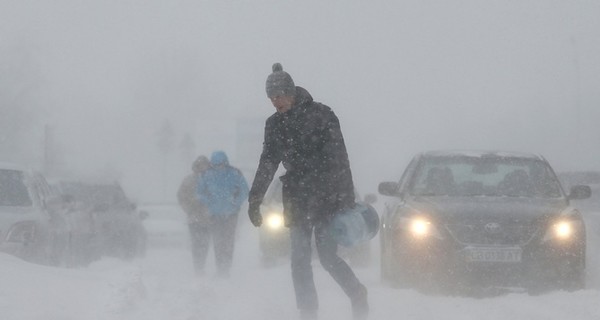 В Киеве объявили штормовое предупреждение на пятницу, 13 января