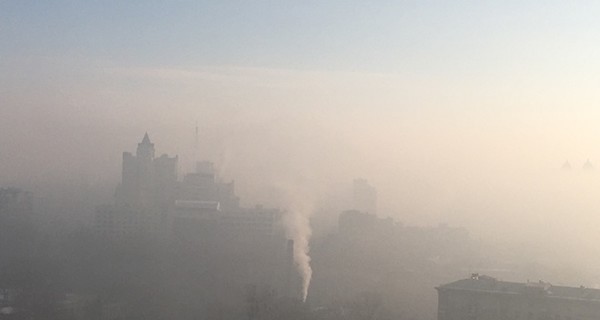 Пожарные: в Киеве не пожар, а метеорологическая дымка
