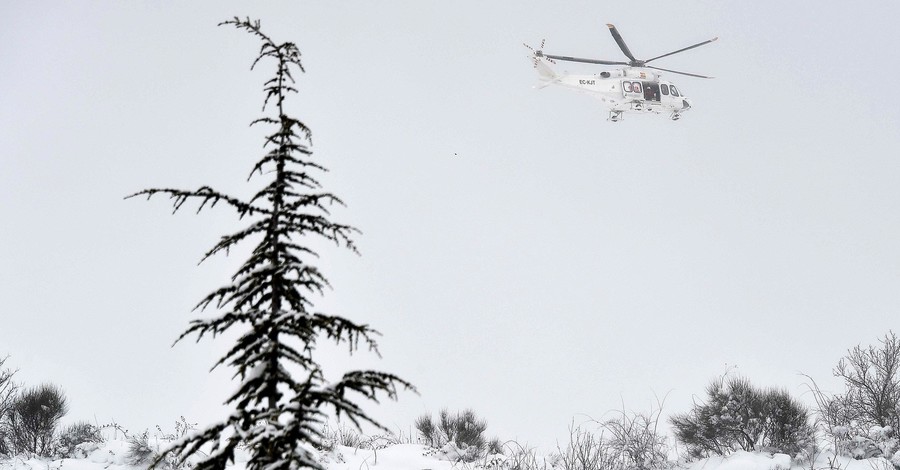 В Италии разбился спасательный вертолет, погибли шесть человек