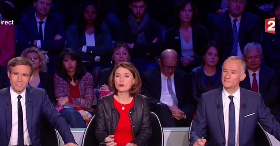 Министр обороны Франции заснул во время теледебатов