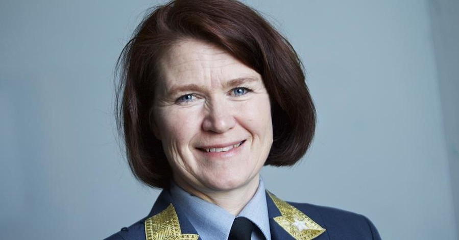 Впервые главой военно-воздушных сил Норвегии стала женщина