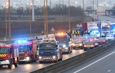 Во Франции произошло массовое ДТП, в котором пострадали 65 человек