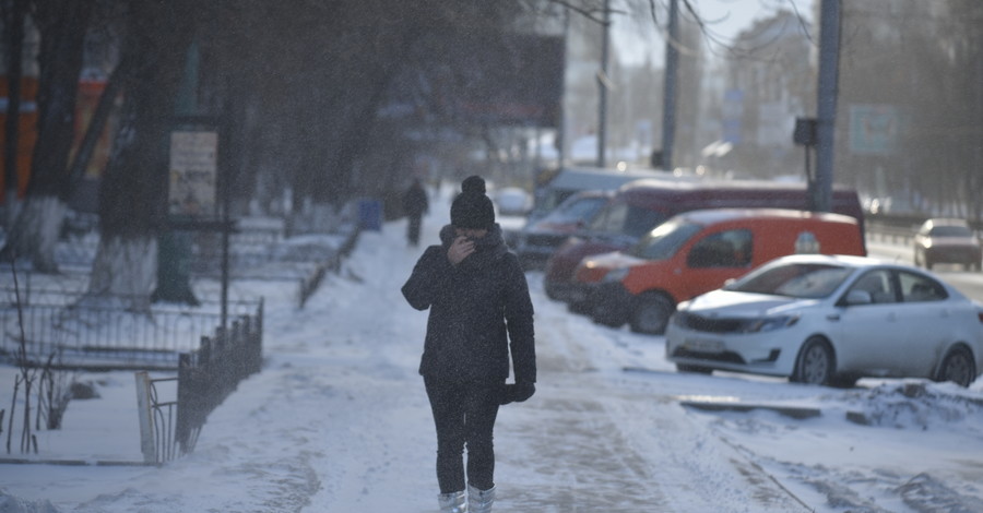 В ближайшие дни в Украине местами до 26  мороза