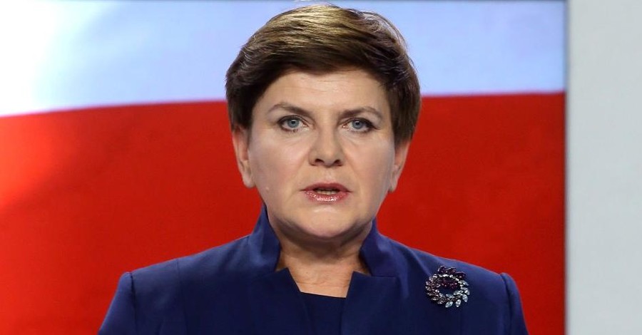 Премьер Польши попала в аварию