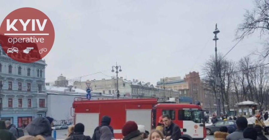 На Бессарабском рынке в Киеве произошел пожар