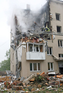 В центре Москвы из-за газа взорвался жилой дом 
