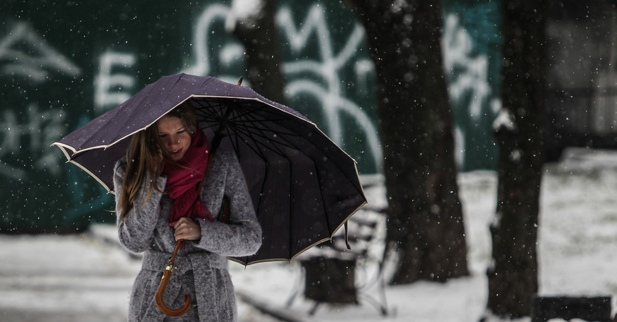 Сегодня днем, 23 февраля, в Украине пройдет небольшой дождь
