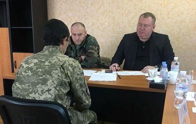 Ярош и глава Днепропетровской ОГА Резниченко вместе принимают граждан