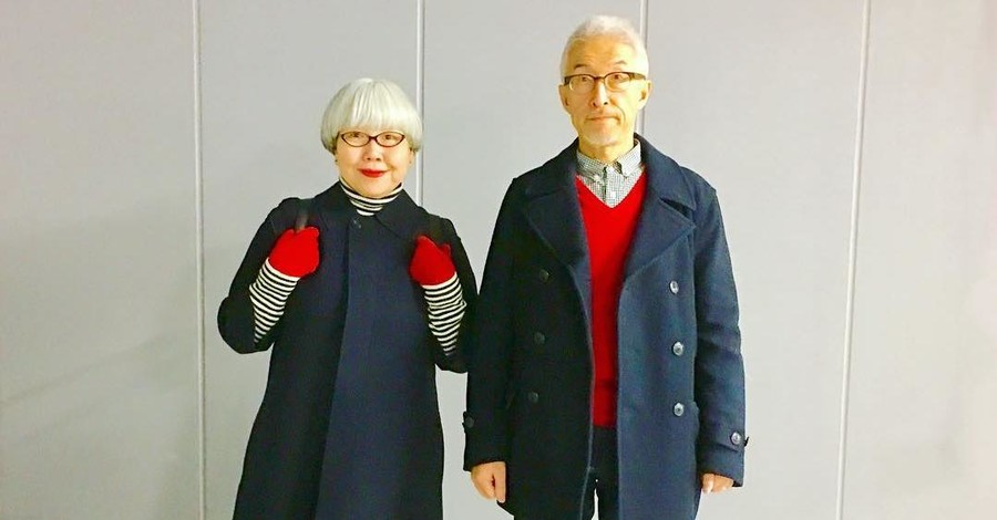 Супруги из Японии 37 лет одеваются стильно и одинаково