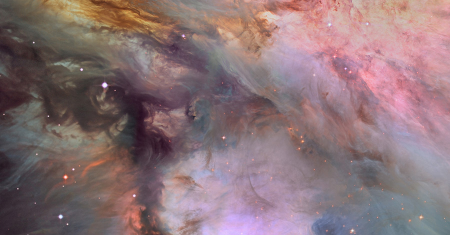 НАСА показало красоту облака Ориона, в котором рождаются звезды