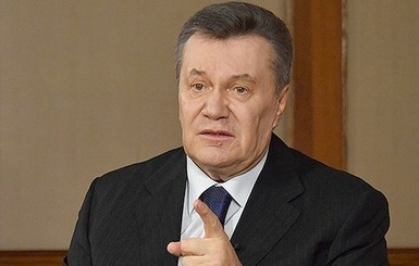 Янукович выступил против блокады и предложил дать автономию Донбассу