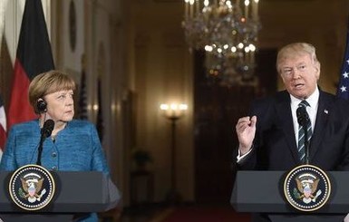 Трамп и Меркель обсудили украинский конфликт
