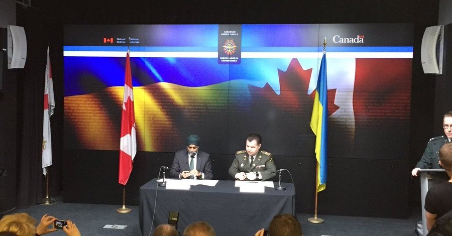 Украина и Канада подписали соглашение о сотрудничестве в оборонной сфере