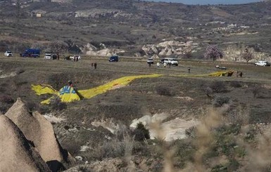 В Турции разбился воздушный шар с туристами