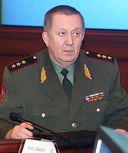 Убивший себя российский генерал написал секретную предсмертную записку 