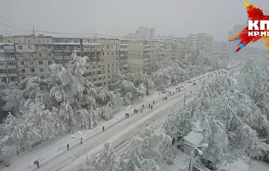 Из-за снежного апокалипсиса в Кишиневе объявили ЧП