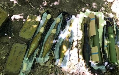 СБУ нашла гранатометы в Голосеевском парке