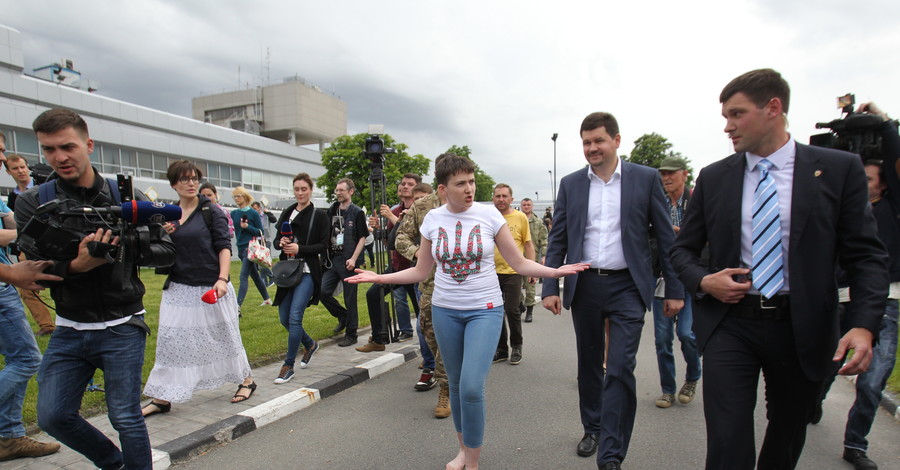 Савченко: год на свободе