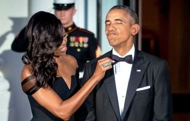 Мишель Обама заявила, что Барак восемь лет носил один и тот же смокинг