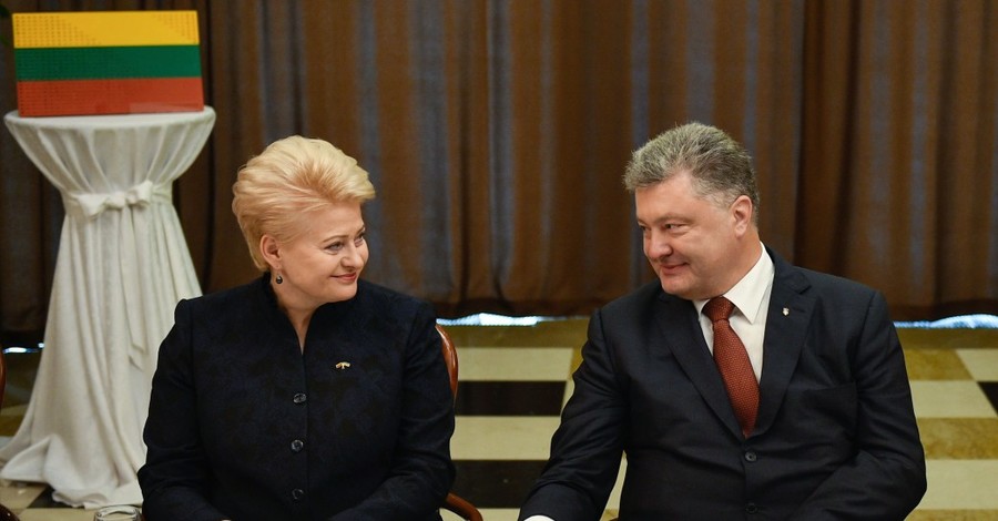 Что Порошенко сказал Грибаускайте: в НАТО Украине идти рано, а в ЕС - самое время  