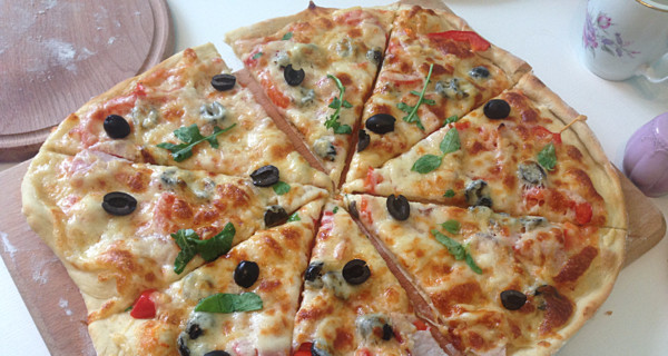 Классический рецепт тонкого теста для итальянской пиццы