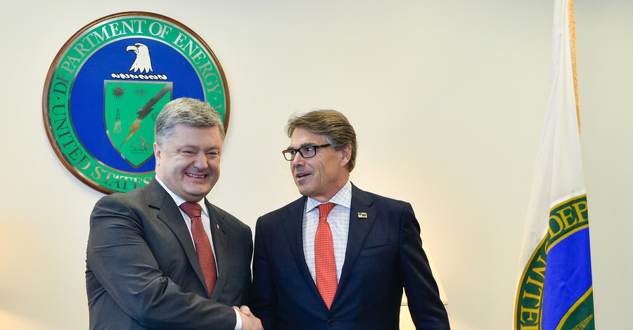 Порошенко начал день в Вашингтоне со встречи с министром энергетики