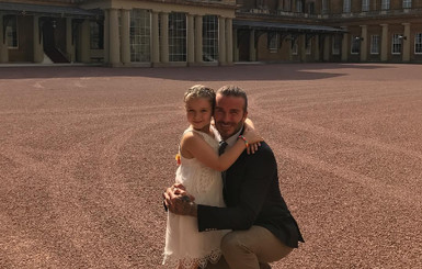 Как принцесса: дочь Бекхэма отметила шестилетие в Букингемском дворце