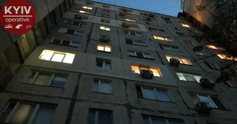 В Киеве девушка выпрыгнула с 11 этажа и осталась жива