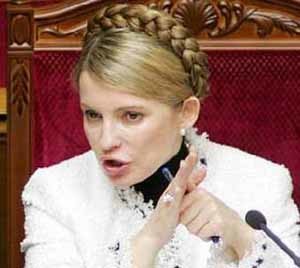 Тимошенко публично отчитала Черновецкого за прогулы 