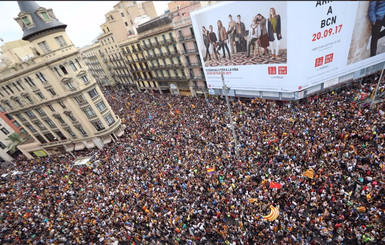 Забастовка в Каталонии парализовала Барселону