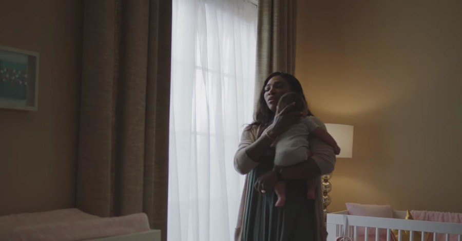 Серена Уильямс снялась в рекламе со своей дочкой