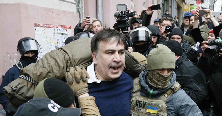 Задержание Михаила Саакашвили в Киеве: хроника, все подробности