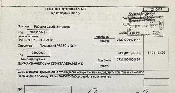 Нардеп Рыбалка опроверг фейк об алиментах – опубликованы фото документов
