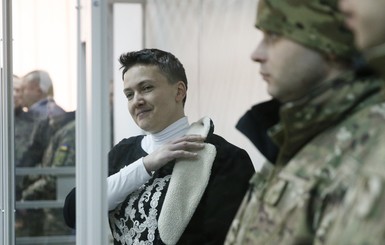 Савченко передали в СИЗО телевизор, чайник - не разрешили