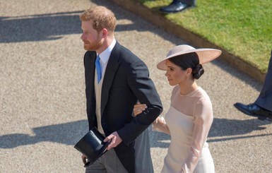 Принц Гарри и Меган Маркл впервые вышли в свет после свадьбы 